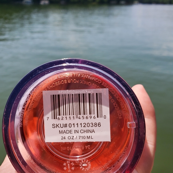 ✨LAST ONE✨Starbucks *NEW* pink 🌸flower 🧊cup - Picture 7 of 8